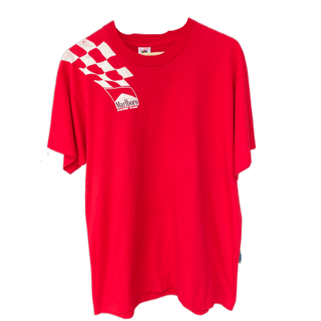 marlbolo レーシング　Tシャツ　赤　90年代