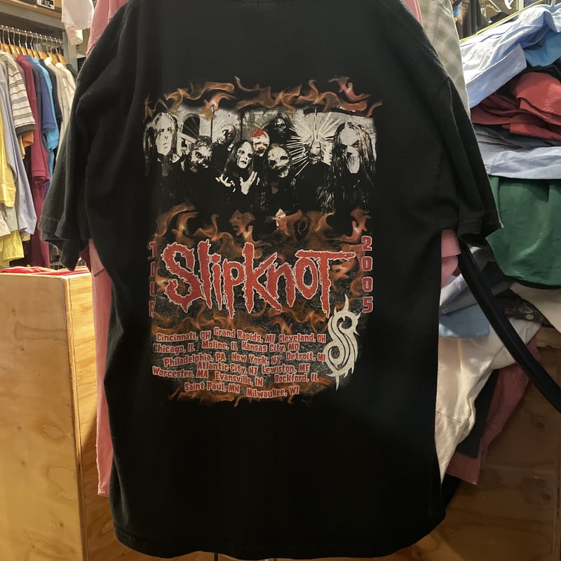 スリップノット　ツアーTシャツ　Mサイズ 楽天市場】SLIPKNOT スリップノット20TH ANNIVERSARY