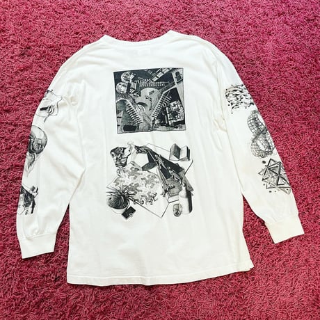 M.C.Escher ©️91 マルチ　ロンT