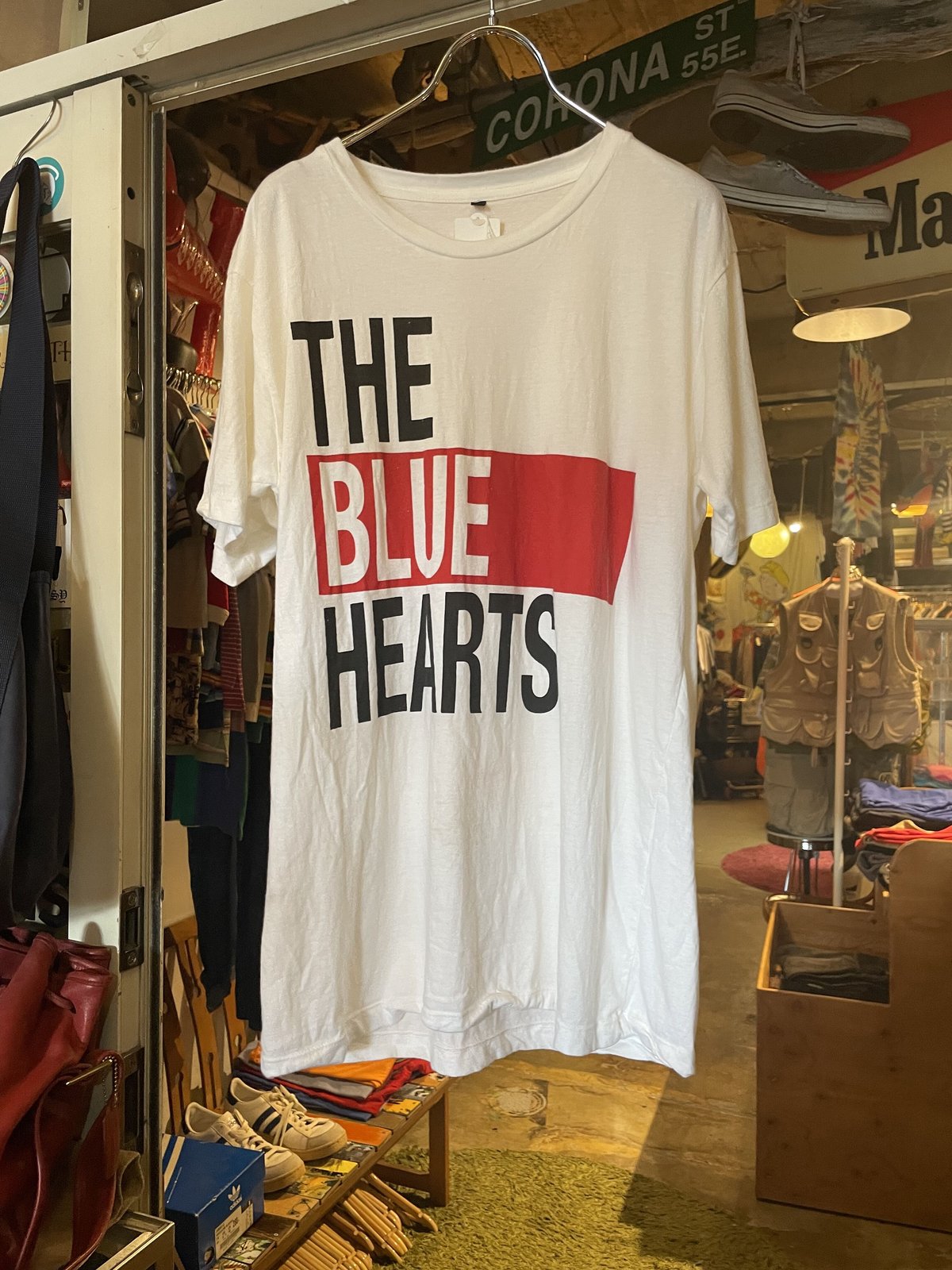 ◇新品◇THE BLUE HEARTS ザ・ブルーハーツ 凸凹ツアー Tシャツ 