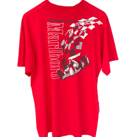 marlbolo レーシング　Tシャツ　赤　90年代