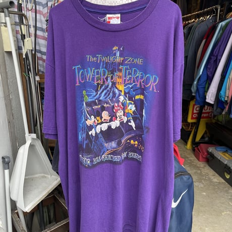 TOWER OF TERROR Tシャツ　紫