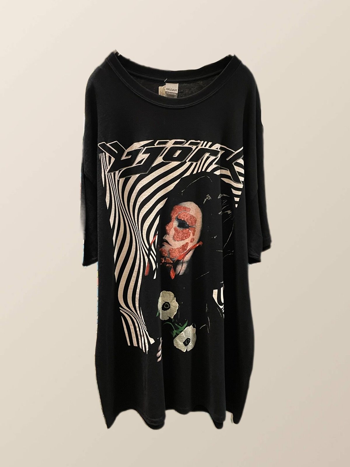 トップス 00s bjork HUMAN BEHAVIOUR BOOTLEG XL BJORK HUMAN BEHAVIOUR bootleg tee | usedselect