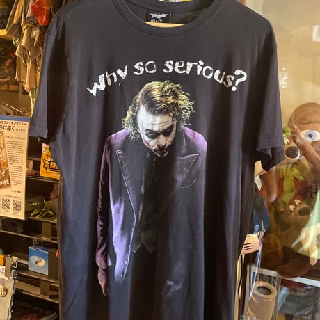 JOKER Why so serious? Tシャツ
