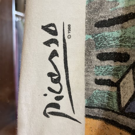 Picasso ©️1988 Tシャツ　ピカソ