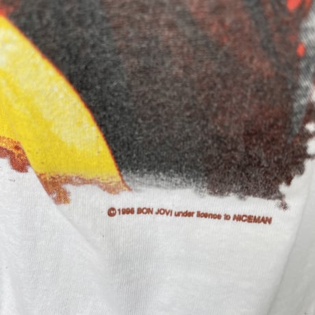 BONJOVI ©️1996 Tシャツ　白