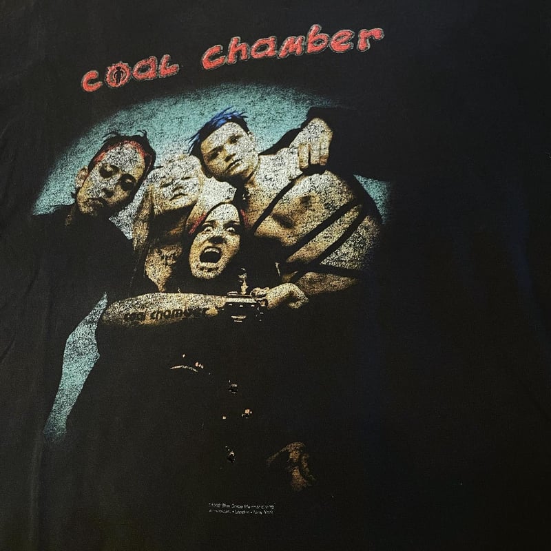 v*様 COAL CHAMBER Tシャツ 古着 ヴィンテージ バンド 1999 Vintage Coal Chamber 1999 Chamber Music Tour Blue Grape T