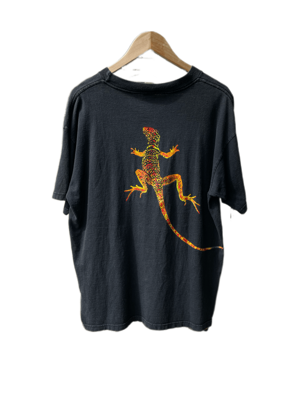 marlbolo 黒 トカゲ リザード Tシャツ | usedselect JAMRUE