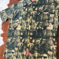 ecko 総柄半袖シャツ　XL