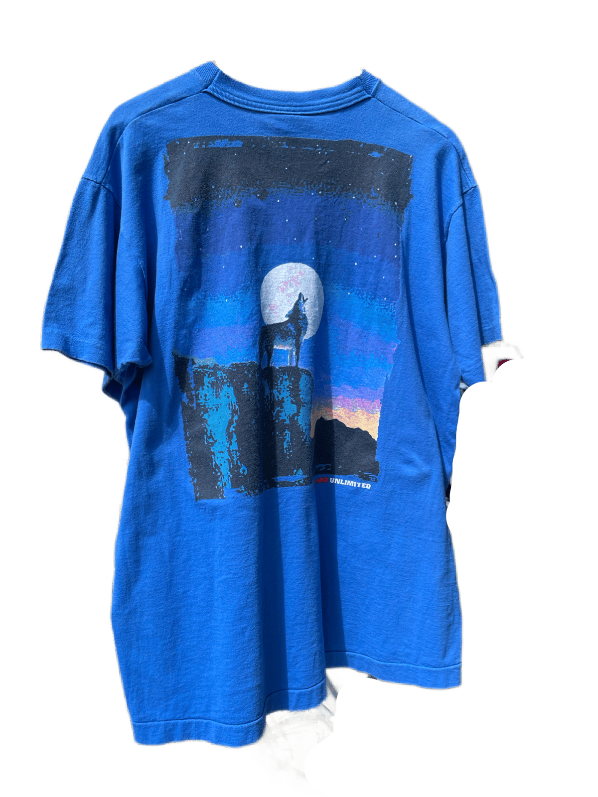 90's marlbolo コヨーテ 青 マルボロ Tシャツ | usedselect JA