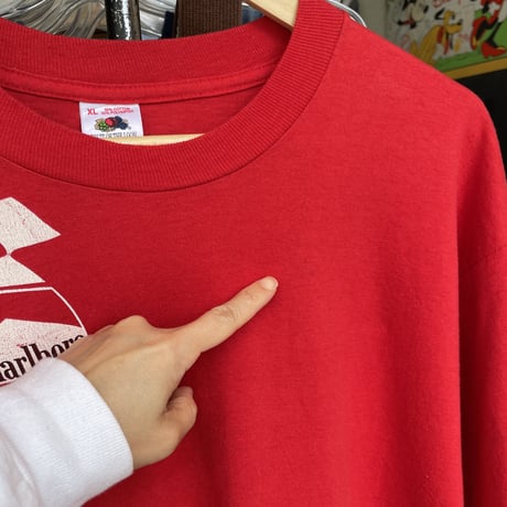 marlbolo レーシング　Tシャツ　赤　90年代