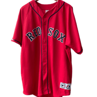 RED SOX ベースボールシャツ