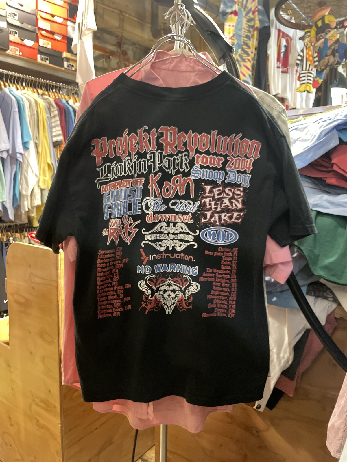 Linkin Park 2004年ツアーTシャツ | usedselect JAMRUE