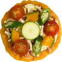 カリフラピザ 野菜たっぷりマルゲリータ