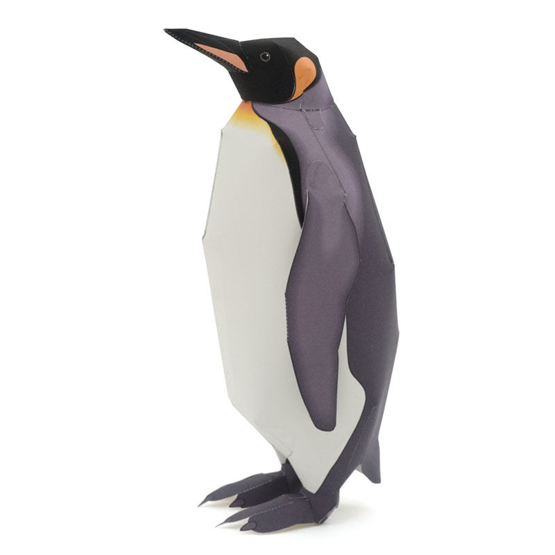 ペンギンページ オウサマペンギン：King Penguin（紙工作キット） | KeiCraft Online