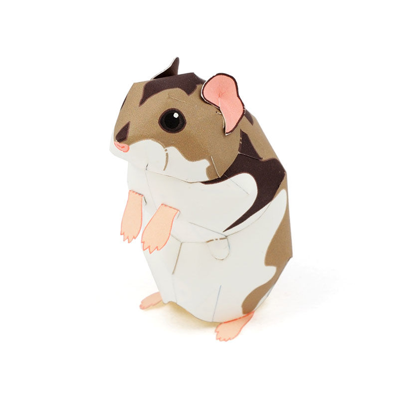 ハムスターページ 2026年（令和8年）壁掛けカレンダー（大判） ハムスター オリジナル