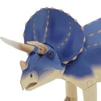 トリケラトプス：Triceratops（紙工作キット）