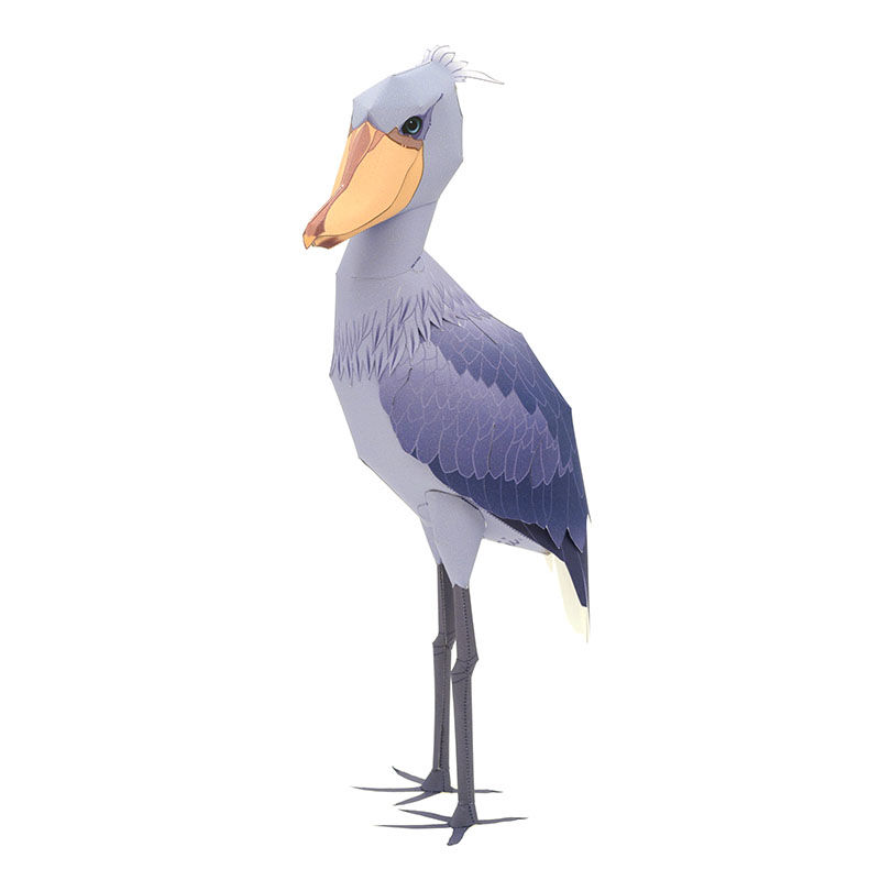 ハシビロコウ:Shoebill (紙工作キット) | KeiCraft Online Shop ハシビロコウ:Shoebill (紙工作キット) | KeiCraft Online Shop