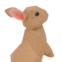 うさぎ：Rabbit（紙工作キット）