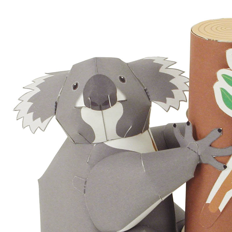 コアラ：Koala（紙工作キット） | KeiCraft Online Shop