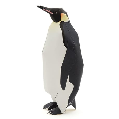 コウテイペンギン ：Emperor Penguin（紙工作キット）