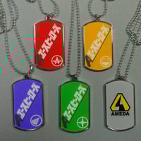 ドッグタグ風ネックレス