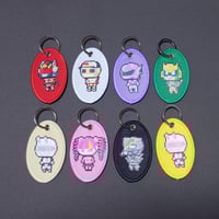 ワッペンキーホルダー(ドット絵)