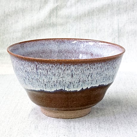 お茶漬碗　ワラ白流し　3