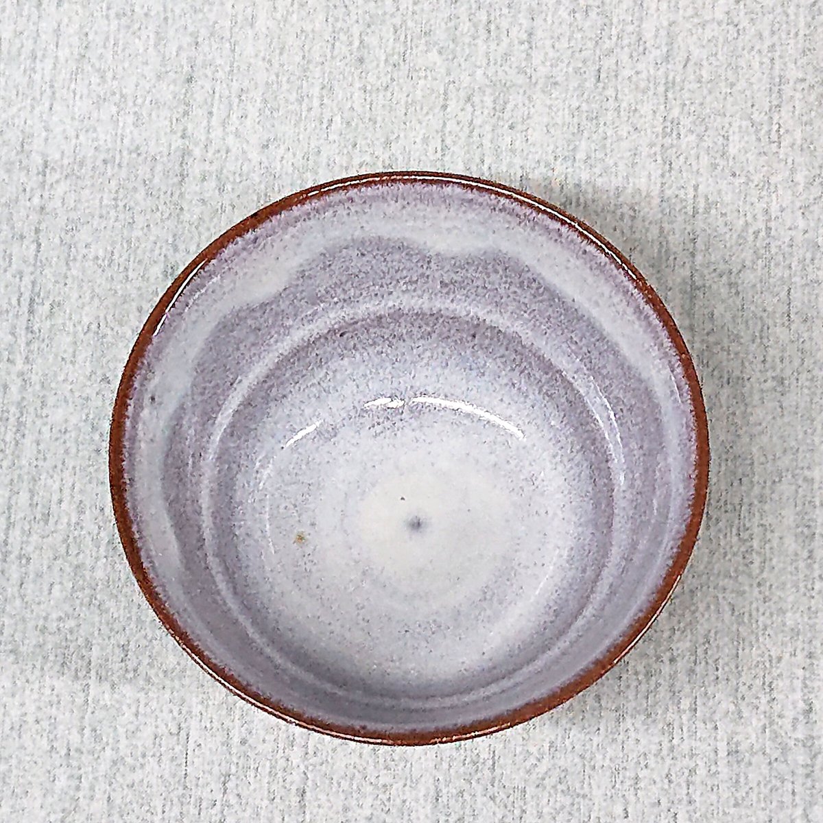 お茶漬碗 ワラ白流し 2 | 小岱焼 末安窯 〜ONLINE SHOP 〜