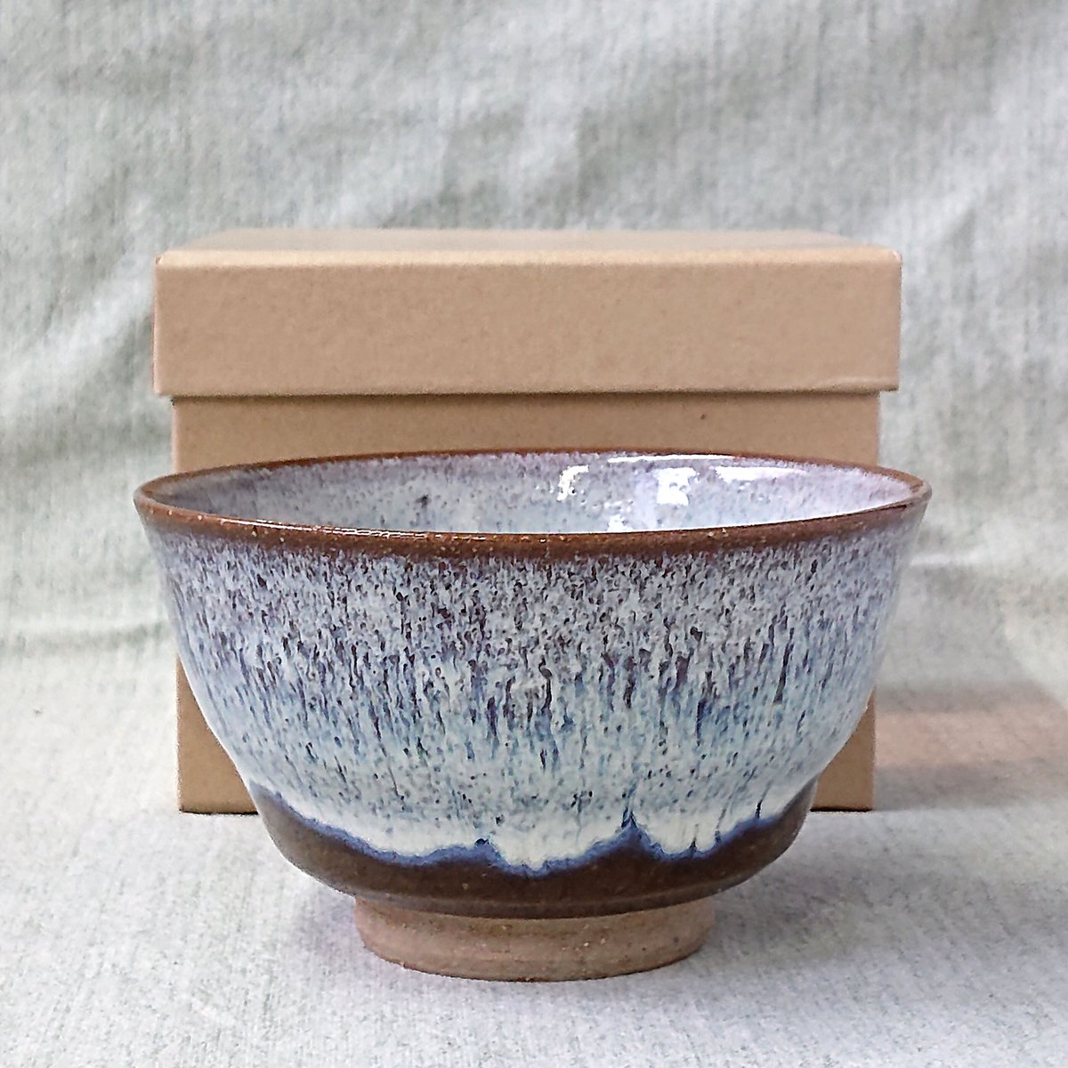 【大海茶入】小岱焼  細川家御用窯 大海茶入】小岱焼 細川家御用窯