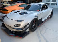 TCP MAGIC  FD3S  G-FACE  フロントバンパーアッパーカナード  タイプTT（FRP）