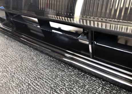 Flo's  AE86 カローラレビン後期型APEX  フロントグリル（フォグ穴付）  LEVINステッカー付き