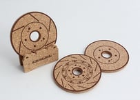DIXCEL ブレーキコルクコースター COASTER