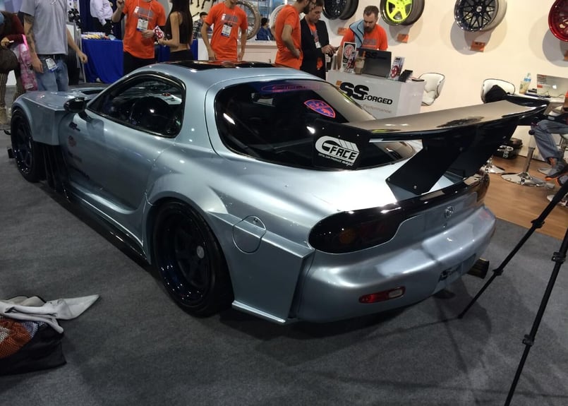 TCP MAGIC FD3S G-FACE ワイドボディキット タイプGT CFバー