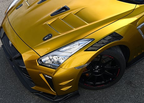 TOP SECRET  R35  M17  フルバンパーキット  Ver.S（ハーフカーボン）
