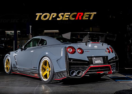 TOP SECRET  R35  M17 リアバンパーサイドフィン