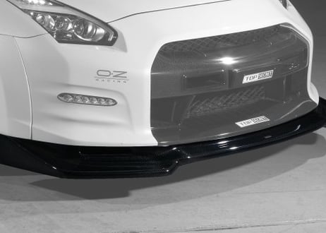 TOP SECRET  R35  MY11後期用  フロントアンダーディフューザー