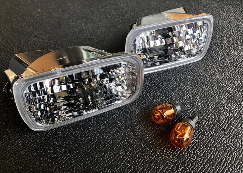 WISESQUARE R34スカイライン クリスタルバンパーウインカー | Az-style