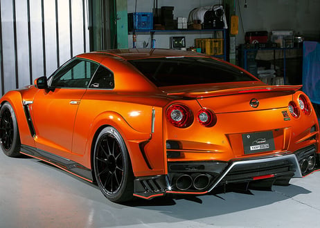 TOP SECRET  R35  M17 リアオーバーフェンダー（FRP）