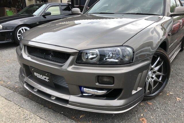 R34 　ユーラス　ボンネットリップ　スポイラー　フードトップモール　その2 R34 ユーラス ボンネットリップ スポイラー フードトップモール