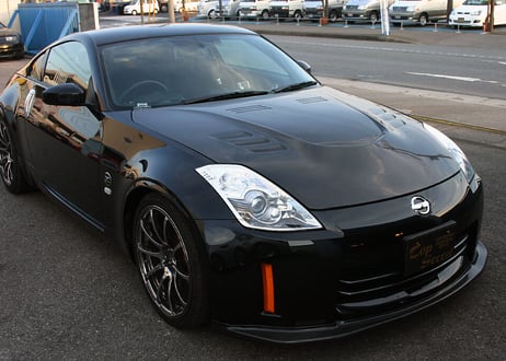 TOP SECRET  Z33 G-FORCE フロントリップスポイラー（HR用）カーボン
