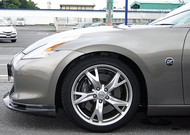 TOP SECRET Z34前期 フロントリップスポイラー(FRP) | Az-style TOP SECRET Z34前期 フロントリップスポイラー(FRP) | Az-style