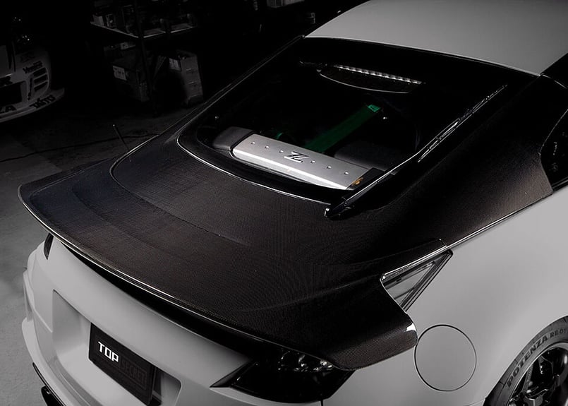 TOP SECRET Z33 G-FORCE リヤゲート（カーボン） | Az-style