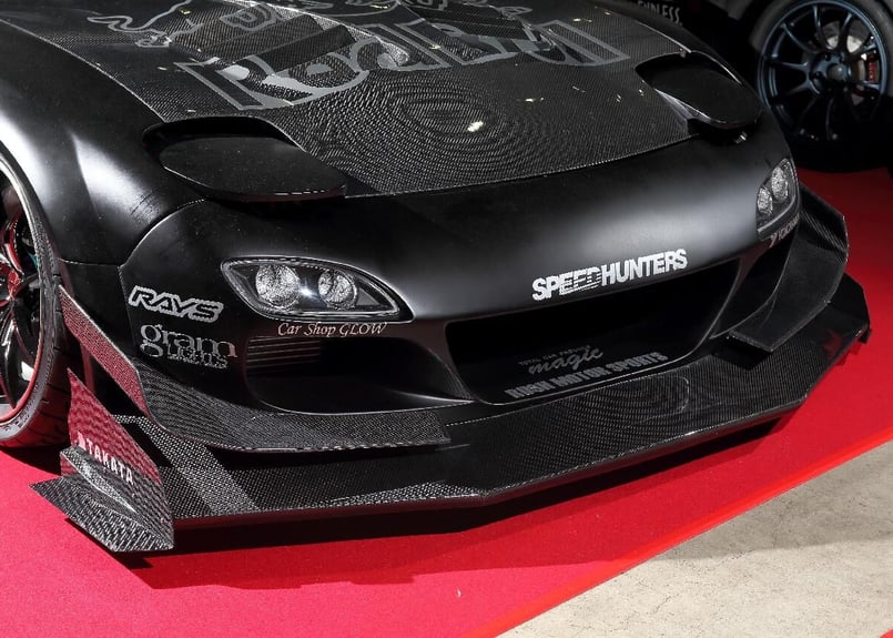 TCP MAGIC FD3S G-FACE フロントディフューザー タイプTT（カーボ