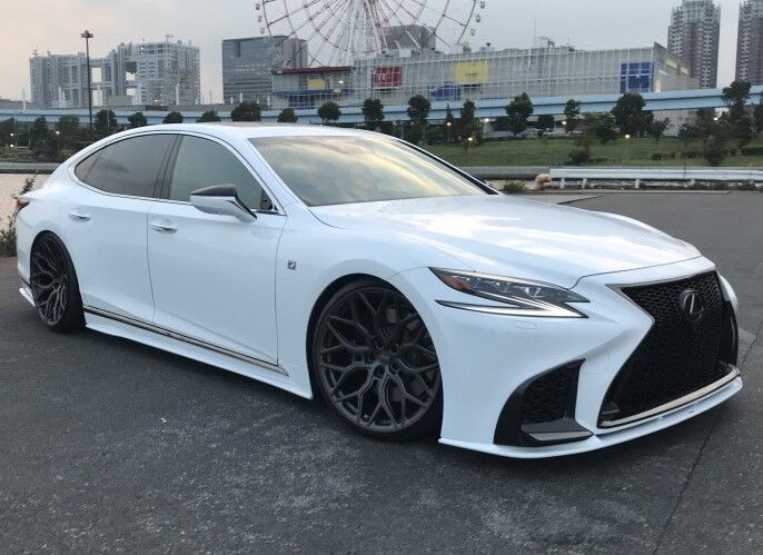 LEXON LS 500/500h 前期フロントリップスポイラー（カーボン） | Az-style 