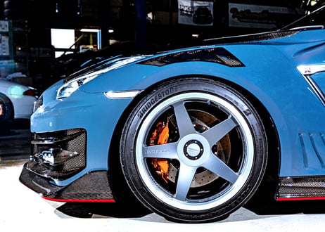 TOP SECRET  R35  M24  フルバンパーキット（ハーフカーボン）