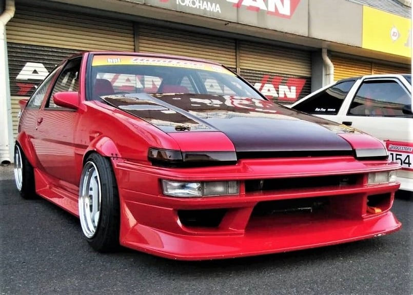 パンドラ AE86 トレノ サイドステップ+ルーフウイング+ダッシュ