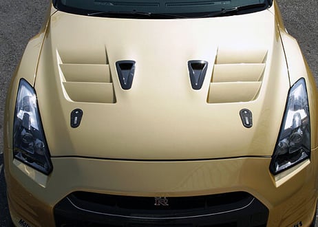 TOP SECRET  R35  エアロボンネット（FRP）