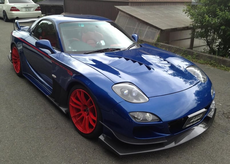 TCP MAGIC FD3S G-FACE エアロボンネット（FRP） | Az-style