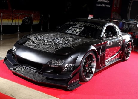 TCP MAGIC  FD3S  G-FACE  フロントバンパーカナード  タイプTT（FRP）